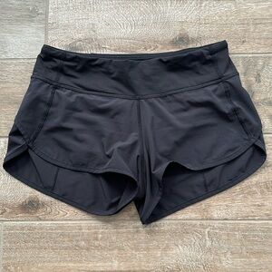 Speed Up Low-Rise Lined Short 2.5" Size 4 Black
